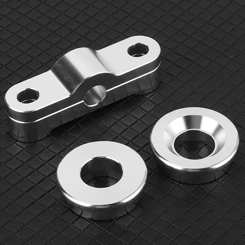 Front And Rear Shifter Bushing Kit For Honda Civic Del Sol CRX Integra With B Series Engine Aluminum Alloy Upgrade displayed