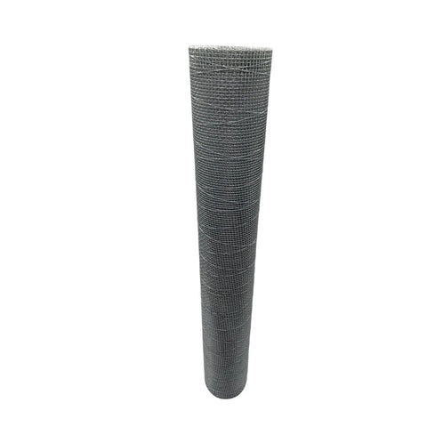 One Eighth Inch Hardware Cloth 24 Inches By 10 Feet Galvanized Wire Mesh Roll Upright View
