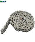 Heavy Duty 602 Double Strand Duplex Roller Chain 10 Ft Kit With Connecting Links For Industrial Machinery And Agricultural Gear Smooth Operation coiled steel chain