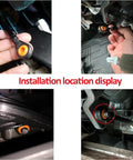 Automatic Transmission Shift Cable Bushing Repair Kit For SUVs And Trucks, DIY Ready And Easy Install shown in installation locations