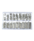 Pro Grade Watch Pin And Spring Bar Repair Kit For All Watches 6 To 23 Mm With 360 Stainless Steel Split Pins Includes 18 Sizes