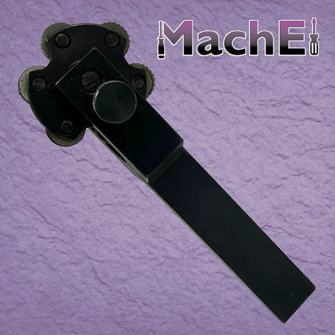 Rotating Head Knurling Tool With Six Knurl Wheels And Multi Pitch Design Coarse Medium And Fine For Lathe Tool Holders