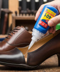 Fast Dry Shoe Repair Glue Kit Ultra Strong Beast Bond For Metal Plastic Jewelry And More Quick Set In Seconds Low Whitening 4 Pack 20ml Each Ideal For Shoes Repairs And Mini Fixes applied to shoe