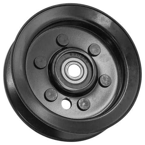 High-Performance Replacement Flat Idler Pulley For White Outdoor Mowers Like FST-14 145 10-13 LT-11 1500 Mod-C8L-33890 steel black finish