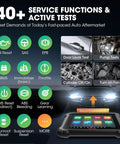 Image showing Pro Level Ev Diagnostic Tool For Hybrid And Electric Cars delivering service functions and active tests.