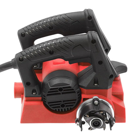 Heavy Duty 1300W Electric Wall Paint Scraper For No Sweat Putty Removal And Concrete Surface Prepping Featuring Pro Grade Multi Blade handheld wall planer with ergonomic handles.