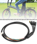 Electric Bike Extension Cable For Mid Drive Motors CAN Protocol Compatible With M200 M300 M400 M420 M620 G330 G332 G510 G360