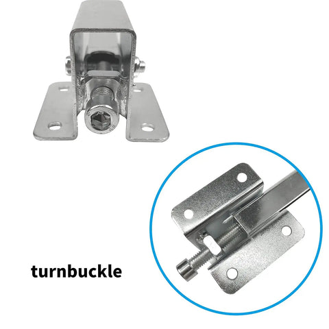 Heavy Duty Undermount Sink Bracket Kit For Kitchen With 680 Lb Capacity, Galvanized Steel, Includes 6 Adjustable Rods, Allen Key And All Screws