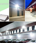 120W LED Wall Pack Light With Dusk To Dawn Sensor, 5000K Daylight used for outdoor warehouse lighting applications
