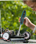 Child using Half Inch Hollow Shaft Nut Driver With Anti Slip Rubber Handle For Protruding Screw Removal And Precise Circuit Board Repair