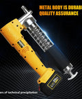 Cordless 12000 PSI Grease Gun Kit with Dual Batteries and Charger, Quick Release Coupler, metal body for mechanical work.