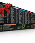 Giant XL Excel Desk Pad With Shortcut Keys Cheat Sheet Workhorse For Office Grippy Surface Waterproof Mouse Pad Boss Level Spreadsheets And Productivity Boost 35 Point 5 By 15 Point 7 Inches with red bow