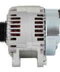 Side view of 130 Amp 12V Alternator Replacement for Hyundai Azera Entourage Santa Fe Sonata Veracruz Kia Sedona Sorento
