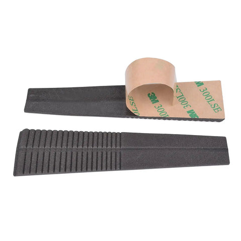 Archery Limb Silencers for Recurve and Traditional Bows, black EVA dampeners with adhesive backing, reduces vibration