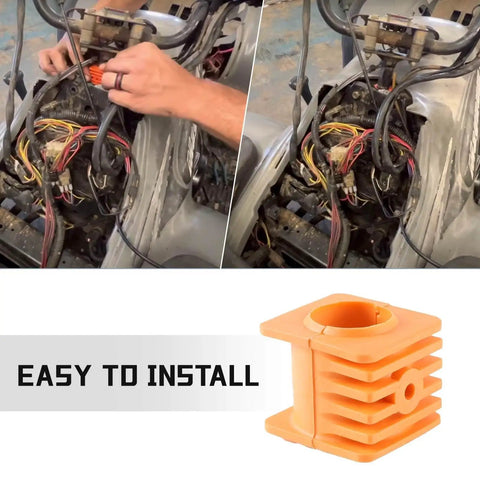 Upper Steering Bushing For 2000 2001 Sportsman 500 ATV Replacement Parts 5433415 5433416 installation process shown