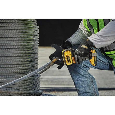 20V Max Cordless ACSR Cable Cutter Kit With Heavy Duty Guillotine Design Handles Up To 1590 ACSR cutting cable