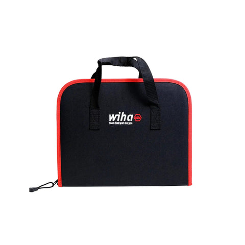 Carrying case for Insulated Screwdriver Set For Electricians Slotted Phillips And Inch Drive 1000 Volt Rated 15 Piece With Soft Grip Handle