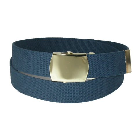 Big And Tall Cotton Adjustable Belt With Brass Buckle Khaki 1.25 Inch Wide Up To 60 Inches Cut To Fit Removable Military Buckle Durable Cotton Web Belt For Everyday Wear