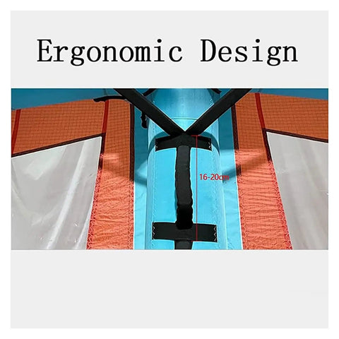 Ergonomic design of Inflatable Wind Foil Wing For Windsurfing And Kite Surfing, Dope Durable Tear-Resistant Nylon, Air-Filled Design That Holds Shape