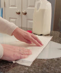 Ultra Absorbent Mats 10 Pack Dual Sided Absorption Gel Conversion Locks In Liquids Quickly For Leak And Spill Control demo
