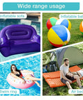 Portable Electric Air Pump For Inflatables use on sofa, ball, swim ring, and air bed, ideal for home and outdoor settings