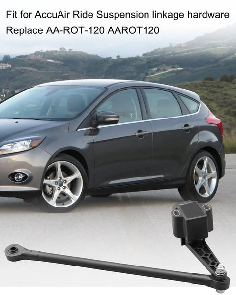 Level Height Sensor for Air Ride Suspension Replacement Fits Suspension Linkage Hardware AA ROT 120 Real Time Height Monitoring mounted with linkage arm