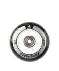 72mm Inline Skate Wheel Set with SG5 Bearings and Spacers, 80A Fitness Wheels for Unisex Adults, close-up view