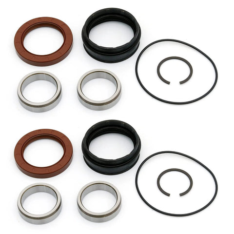 Components of Beefed Up Rear Wheel Bearing Hub Assembly Set Of 2 For 2000-2006 Toyota Tundra Non ABS, 2001-2004 Tacoma Non ABS