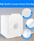 Clean Station Dust Bags For Jet 70 75 90 Series Cordless Vacuums Six Pack Replacement Fits VCA ADB90 with material details