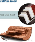 Top Tier Wood Edge Nosing Trim For Window Sills And Door Frames Heavy Duty Stair Edge Guard and Wall Corner Shield with natural pine wood finish.