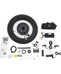 Beefed Up 48V 1500W Electric Bicycle Conversion Kit with 20 Inch Rear Hub Wheel, Pedal Assist Sensor, LCD Display, Gears, Motor