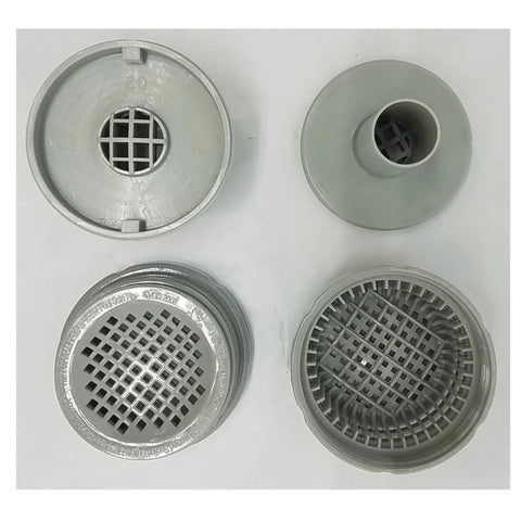 Plug And Play Above Ground Pool Inlet Air And Water Jet Part Kit With Plunger Valve O Ring Strainer Connectors Strainer Grids And Jet Nozzle Set