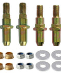 Door Hinge Pin And Bushing Repair Kit For 1999 Up GMC Sierra Silverado Chevy Truck SUV With 4 Zinc Plated Pins And 4 Bushings