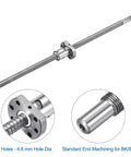 Beefy SFU1204 Ball Screw Kit With Nut Anti Backlash for 12mm Diameter Lead 4mm 400mm Length for BK BF12 CNC Machines