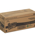 Heavy Duty HEF Industrial Shop Towels 500 Count Case Of 5 Boxes White 9.1 Inch By 16.5 Inch Wipers Tear Resistant Low Lint For Grime Busting