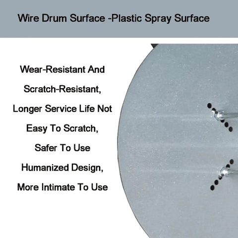 Plastic spray surface of Heavy Duty Wire Spool Rack Holder Steel Dispenser for Industrial Electrical And Retail Use
