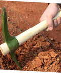 Steel Garden Hoe Handle Multifunctional Pickaxe For Gardening Digging And Root Removal Workhorse Tool With Sturdy Wood Handle