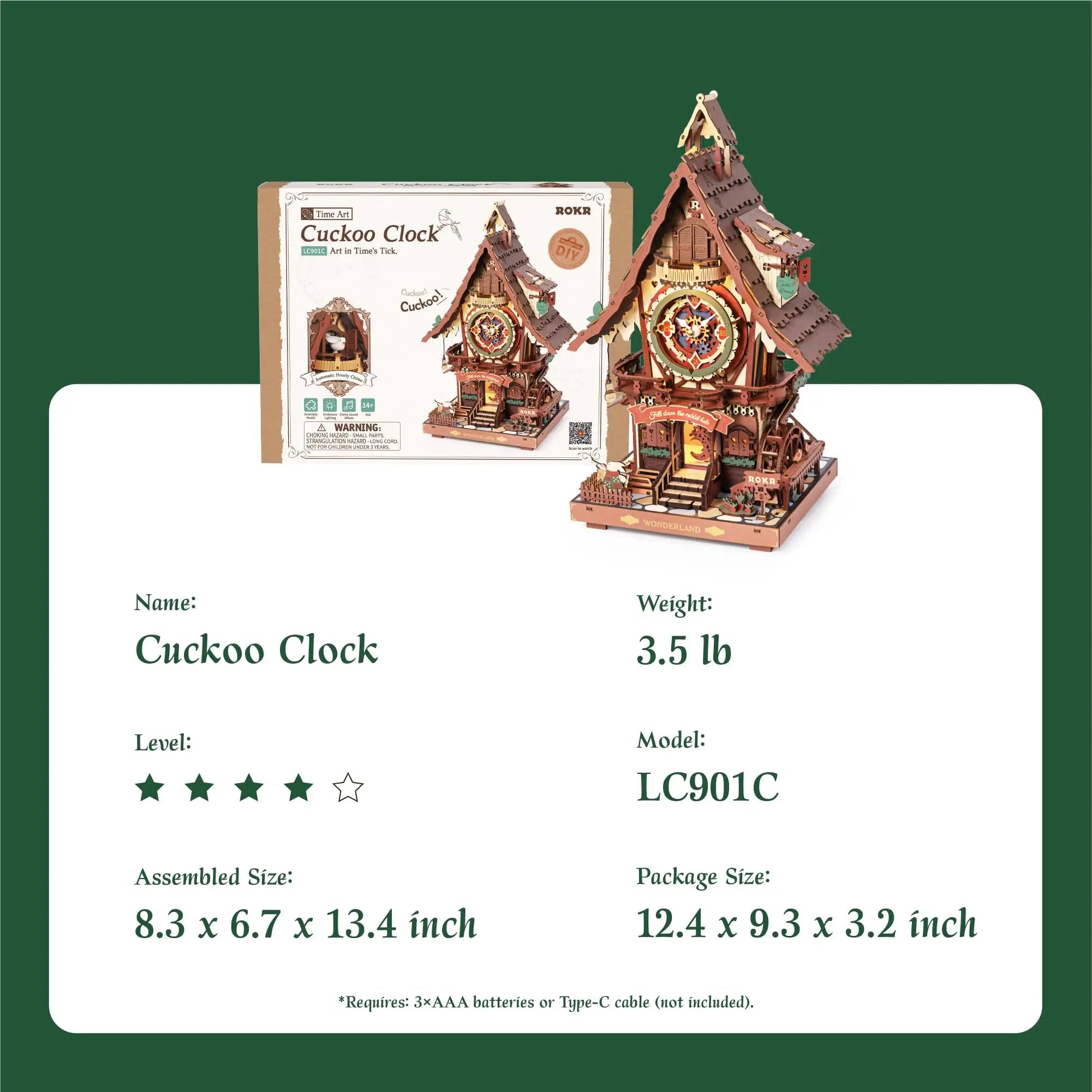 オイバトイッカWildwood Cuckoo2003 オイバトイッカWildwood Cuckoo2003 OIVA TOIKKA Bird ”Wildwood