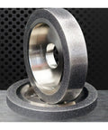 100mm CBN Drill Machine Grinding Wheel 25.4mm Hole with coarse grit for sharpening HSS milling cutters on drill fixtures.