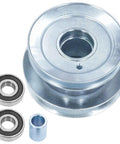 Heavy Duty 42 Inch 50 Inch 54 Inch Deck Drive Pulley Replacement Part Fits Cub Cadet Mowers with two bearings and metal sleeve.