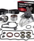 Heavy Duty Timing Belt Kit Water Pump Upgrade TBK138 Keeps Your Ride Smooth Like Butter Fits 87 To 2001 Toyota Models With Camry RAV4 MR2 Celica Solara Save Cash On Repairs And Get Top Tier Premium Quality Performance Today Reliable Simple Fast Setup, timing belt kit with water pump and gasket