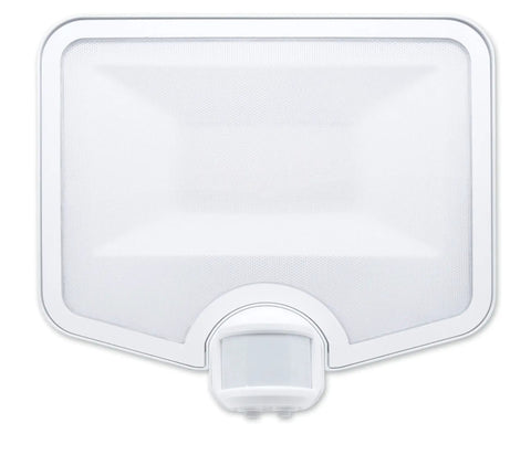 Front view of Hyper Bright LED Motion Activated Security Flood Light In Bronze With Dual 2000 Or 7000 Lumens Color Temperature housing.