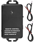 600Lbs Magnetic Door Lock Kit With Remote Control For Your Home Security, 12V Fail Safe NC Mode, showing remote and cables