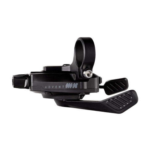 Advent MX 1x10 Groupset Shifter black design for mountain and gravel bikes, showing precise trigger mechanism.