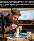 Person assembling 3D printer parts using Dope Torsion Springs Kit For 3D Printers 120 Degree Stainless Steel Assortment For Bambu Lab X1 X1C P1P