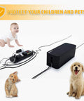 Two Pack Cable Management Box Set With 148 Piece Organizer Kit Safe ABS Material hides power strips from child and pets