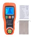 FTVOGUE Stud Finder Wall Scanner with LCD display, ABS material, user manual, and storage pouch for homeowners DIY.