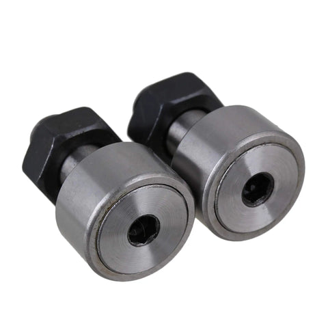 Rock Solid 22Mm Stud Type Track Cam Follower Roller Bearing With M10 Male Thread Heavy Duty Bearing Steel For High Load Applications Built Tough And Hella Durable For Industrial Projects