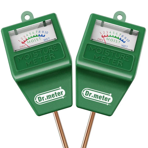 Soil Moisture Meter 2 Pack For Garden Lawn Farm Indoor Outdoor Use Hygrometer Sensor For Houseplants Plant Water Meter