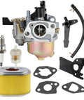 Carburetor For Coleman CT200U BT200 B200 Mini Bike Go Kart 196cc Predator 212cc 6.5hp Engine, includes air filter, parts layout